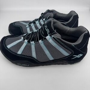 Kuru Women Chicane Sneaker Size 8.5 Trail Hiking Shoe Teal Black Outdoor Support